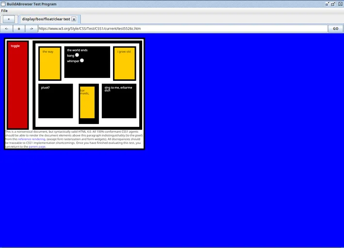 A screenshot of the browser rendering the Acid1 test page.